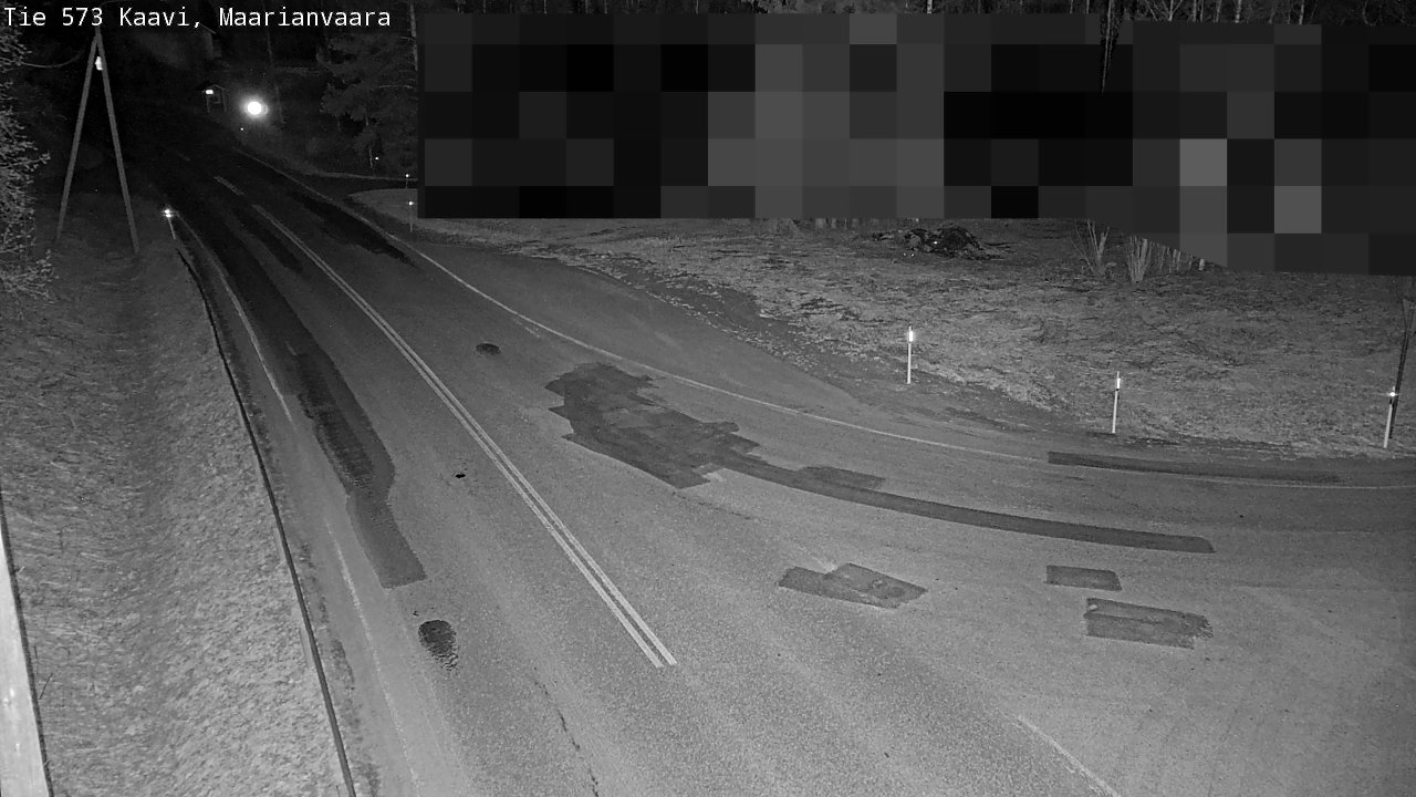 Weather Camera Image Väg 573 Kaavi, Maarianvaara, Kaavi, Pohjois-Savo