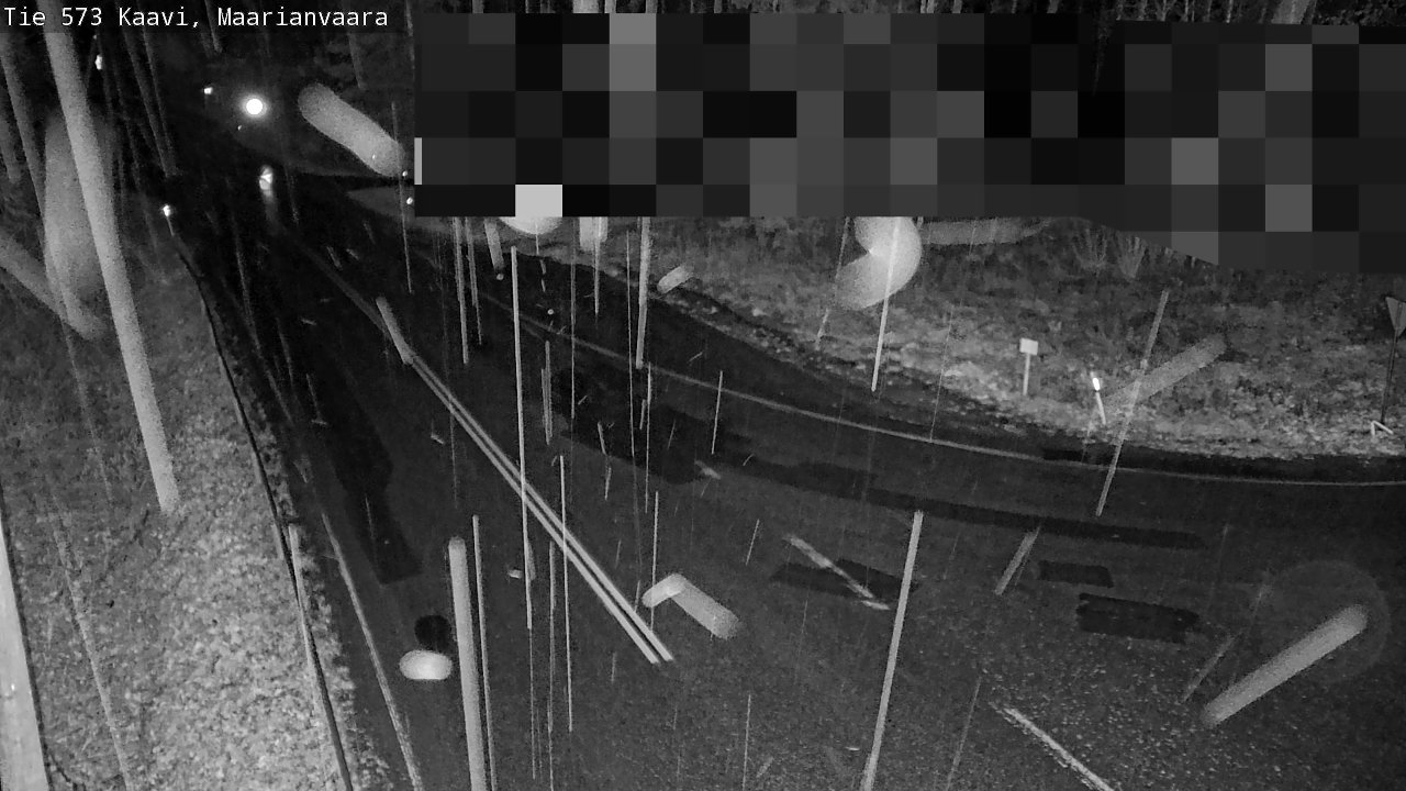 Weather Camera Image Väg 573 Kaavi, Maarianvaara, Kaavi, Pohjois-Savo