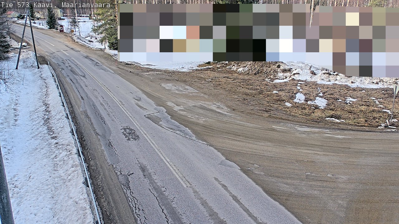 Kelikamerat Kuva Tie 573 Kaavi, Maarianvaara, Kaavi, Pohjois-Savo