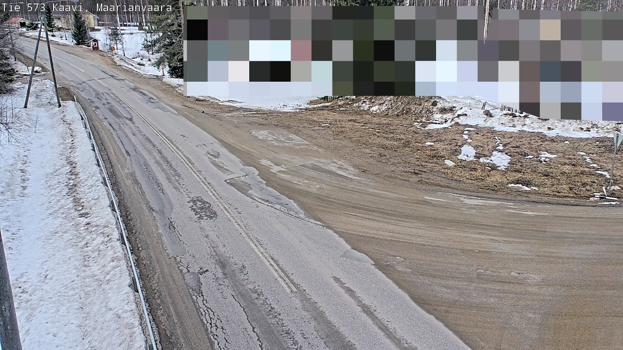 Kelikamerat Kuva Tie 573 Kaavi, Maarianvaara, Kaavi, Pohjois-Savo