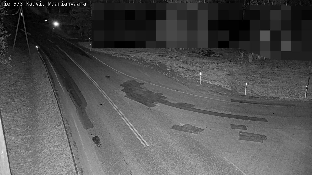 Weather Camera Image Väg 573 Kaavi, Maarianvaara, Kaavi, Pohjois-Savo