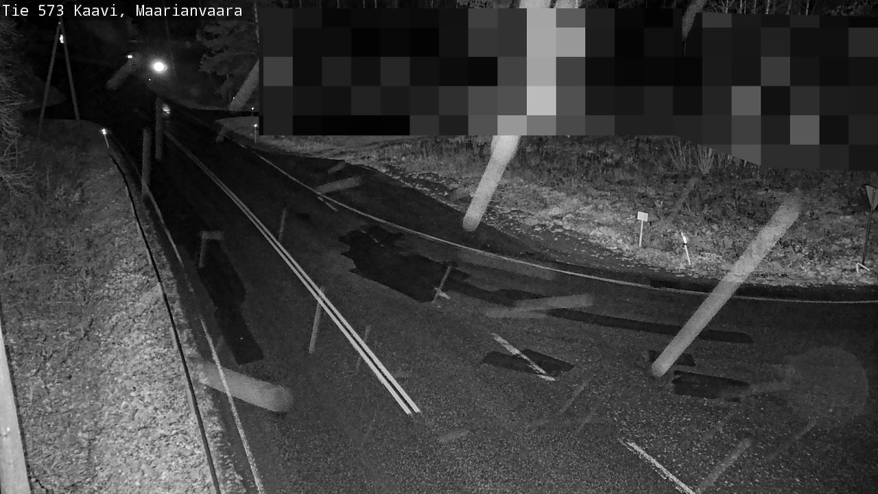 Weather Camera Image Road 573 Kaavi, Maarianvaara, Kaavi, Pohjois-Savo