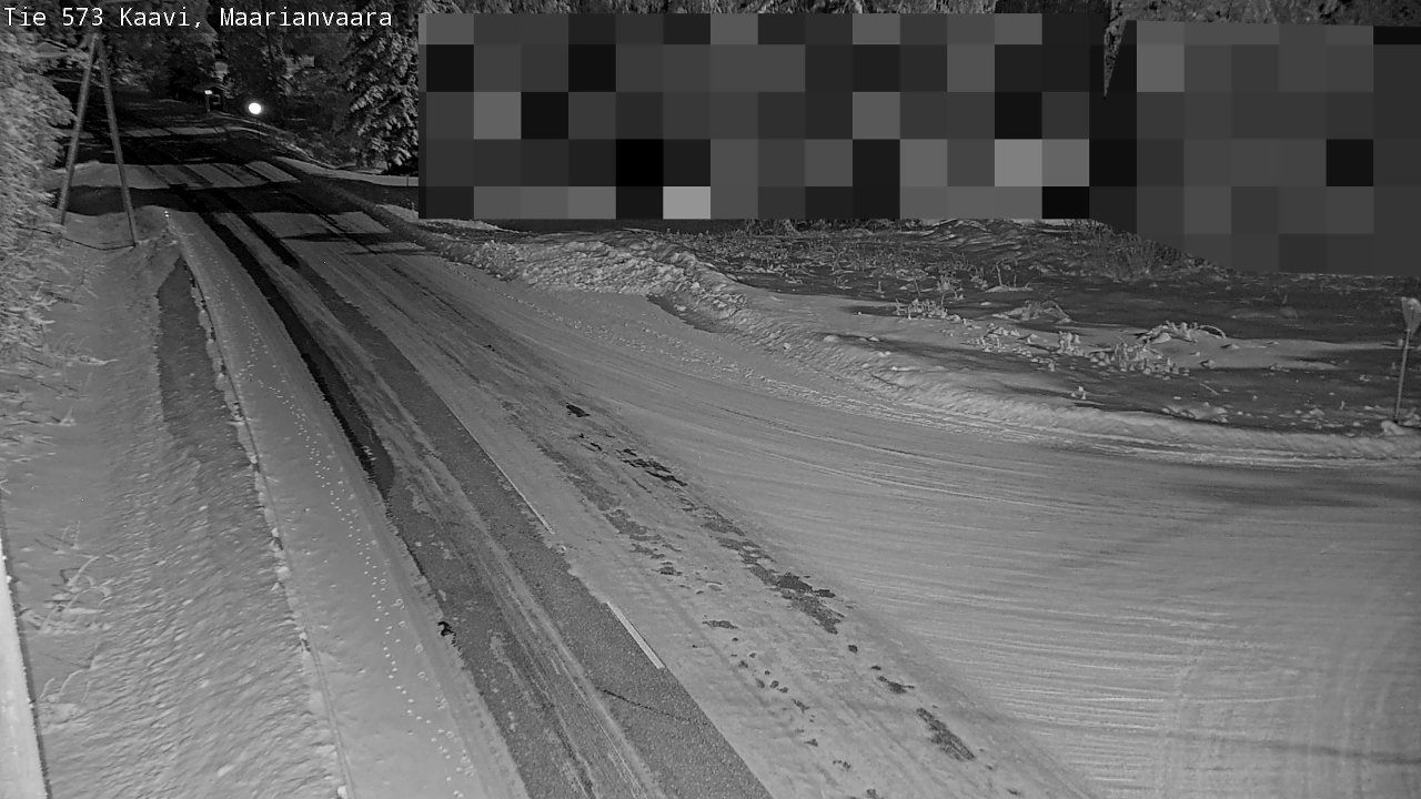 Weather Camera Image Road 573 Kaavi, Maarianvaara, Kaavi, Pohjois-Savo