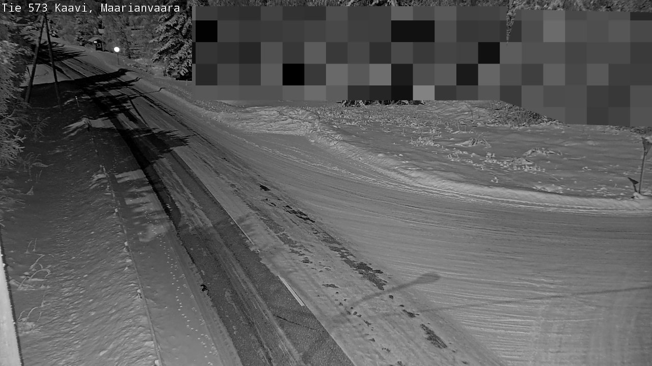 Weather Camera Image Road 573 Kaavi, Maarianvaara, Kaavi, Pohjois-Savo