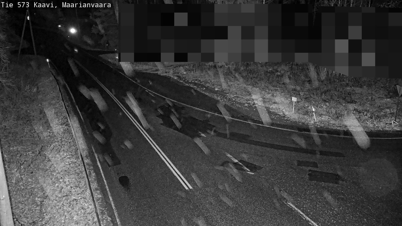 Weather Camera Image Road 573 Kaavi, Maarianvaara, Kaavi, Pohjois-Savo