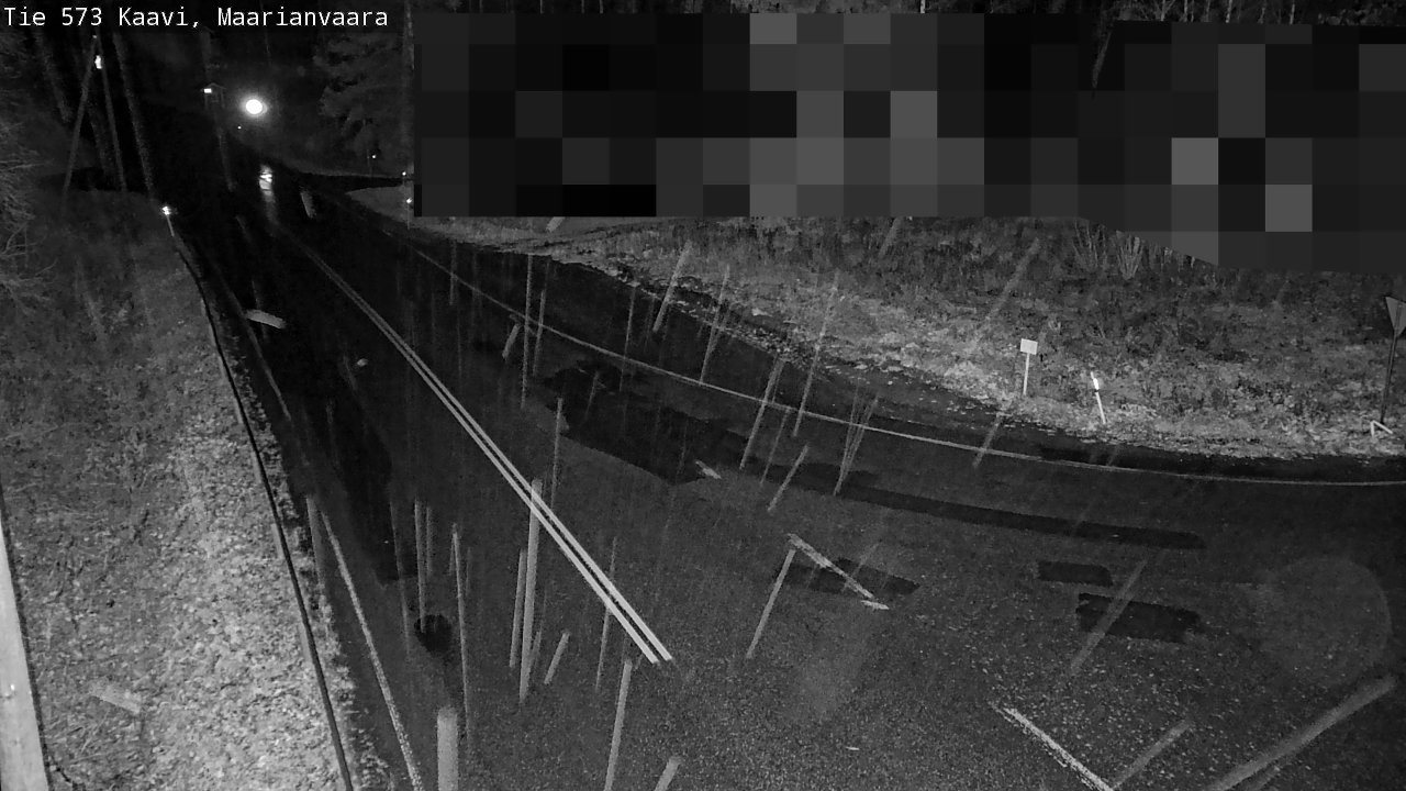 Weather Camera Image Väg 573 Kaavi, Maarianvaara, Kaavi, Pohjois-Savo