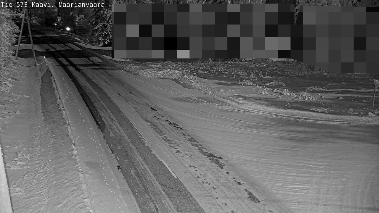 Weather Camera Image Road 573 Kaavi, Maarianvaara, Kaavi, Pohjois-Savo