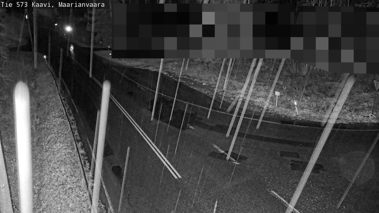 Weather Camera Image Väg 573 Kaavi, Maarianvaara, Kaavi, Pohjois-Savo