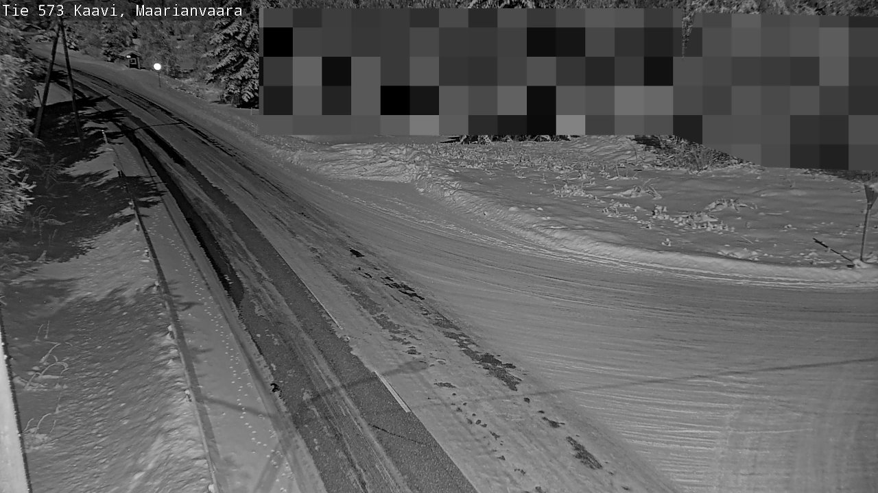 Weather Camera Image Road 573 Kaavi, Maarianvaara, Kaavi, Pohjois-Savo