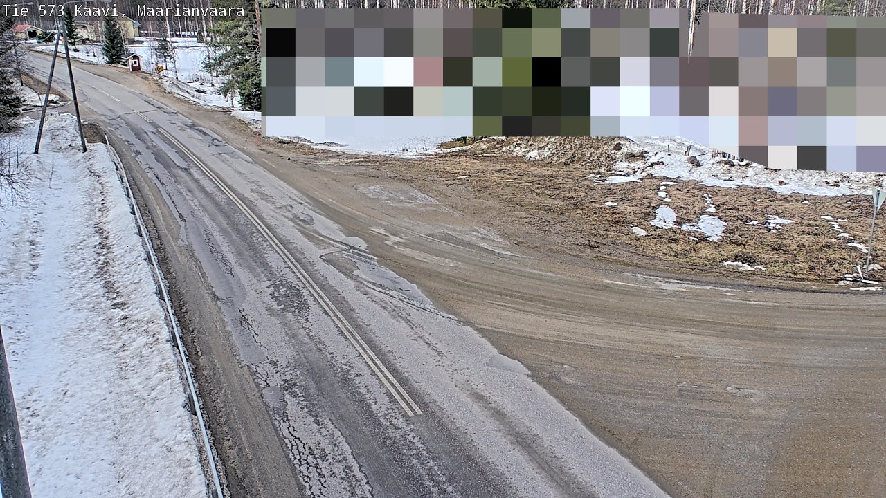 Kelikamerat Kuva Tie 573 Kaavi, Maarianvaara, Kaavi, Pohjois-Savo