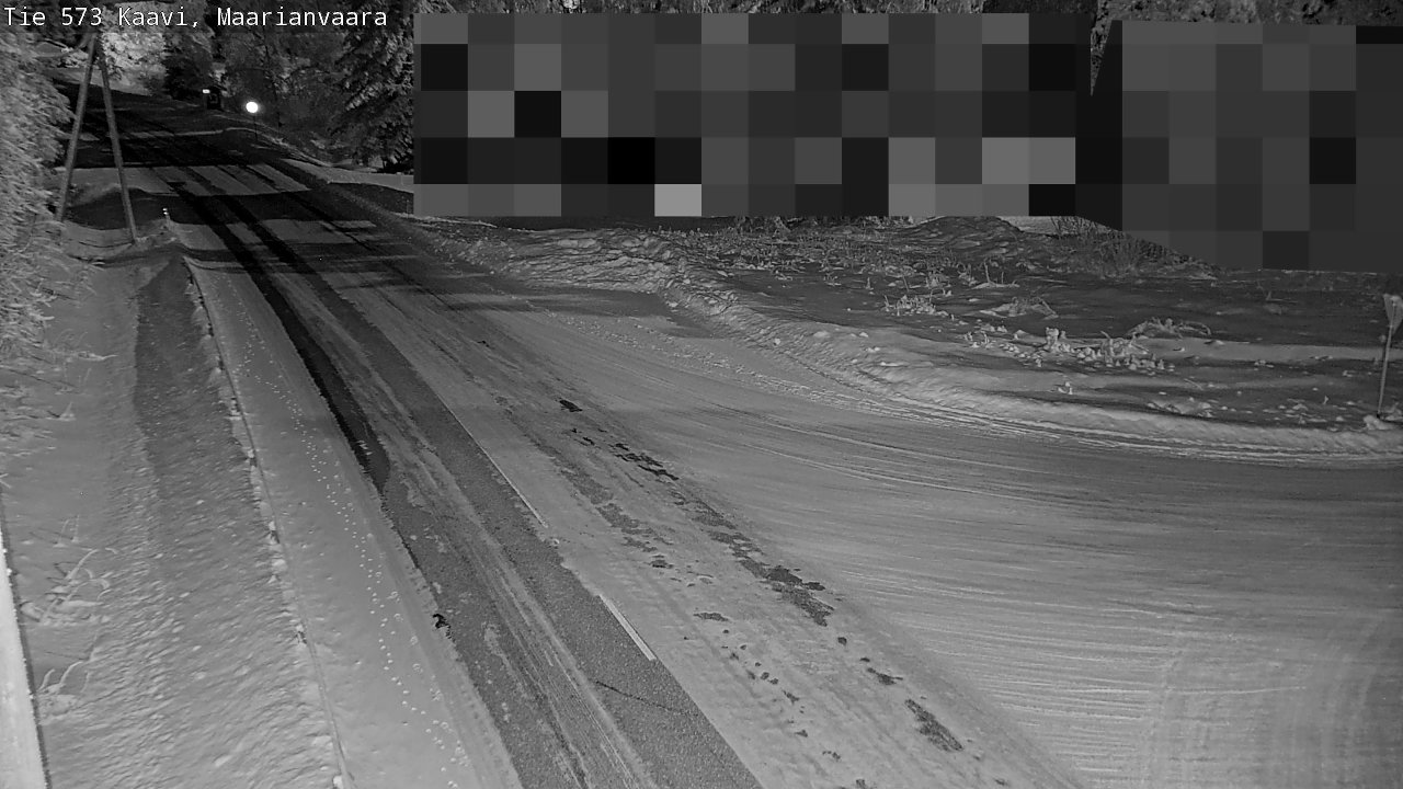 Weather Camera Image Road 573 Kaavi, Maarianvaara, Kaavi, Pohjois-Savo