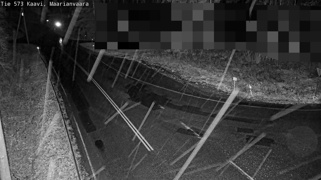 Weather Camera Image Road 573 Kaavi, Maarianvaara, Kaavi, Pohjois-Savo