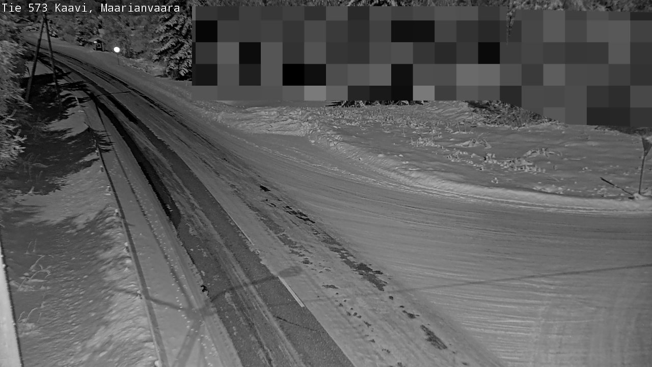 Weather Camera Image Road 573 Kaavi, Maarianvaara, Kaavi, Pohjois-Savo
