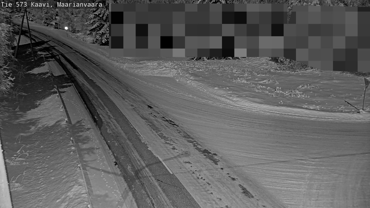 Weather Camera Image Road 573 Kaavi, Maarianvaara, Kaavi, Pohjois-Savo