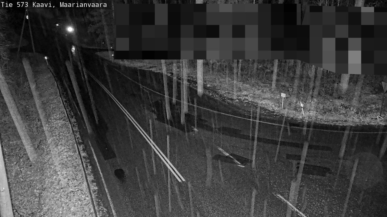 Weather Camera Image Road 573 Kaavi, Maarianvaara, Kaavi, Pohjois-Savo
