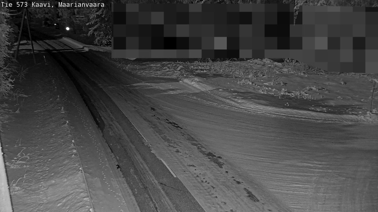 Weather Camera Image Väg 573 Kaavi, Maarianvaara, Kaavi, Pohjois-Savo