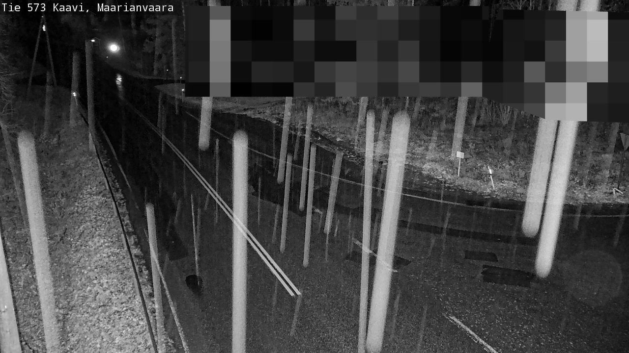 Weather Camera Image Road 573 Kaavi, Maarianvaara, Kaavi, Pohjois-Savo