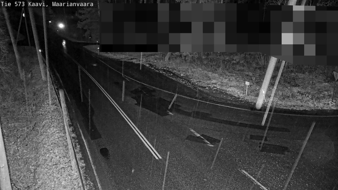 Weather Camera Image Väg 573 Kaavi, Maarianvaara, Kaavi, Pohjois-Savo