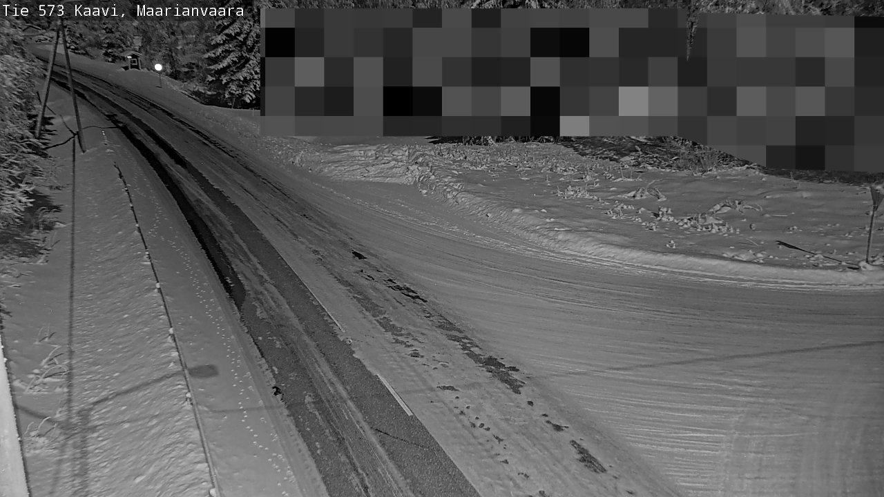 Weather Camera Image Road 573 Kaavi, Maarianvaara, Kaavi, Pohjois-Savo