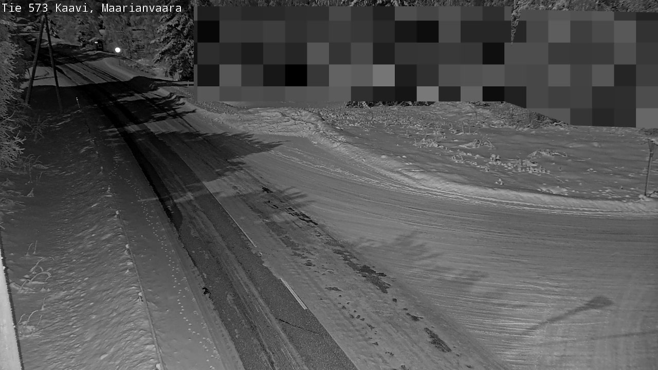 Weather Camera Image Road 573 Kaavi, Maarianvaara, Kaavi, Pohjois-Savo