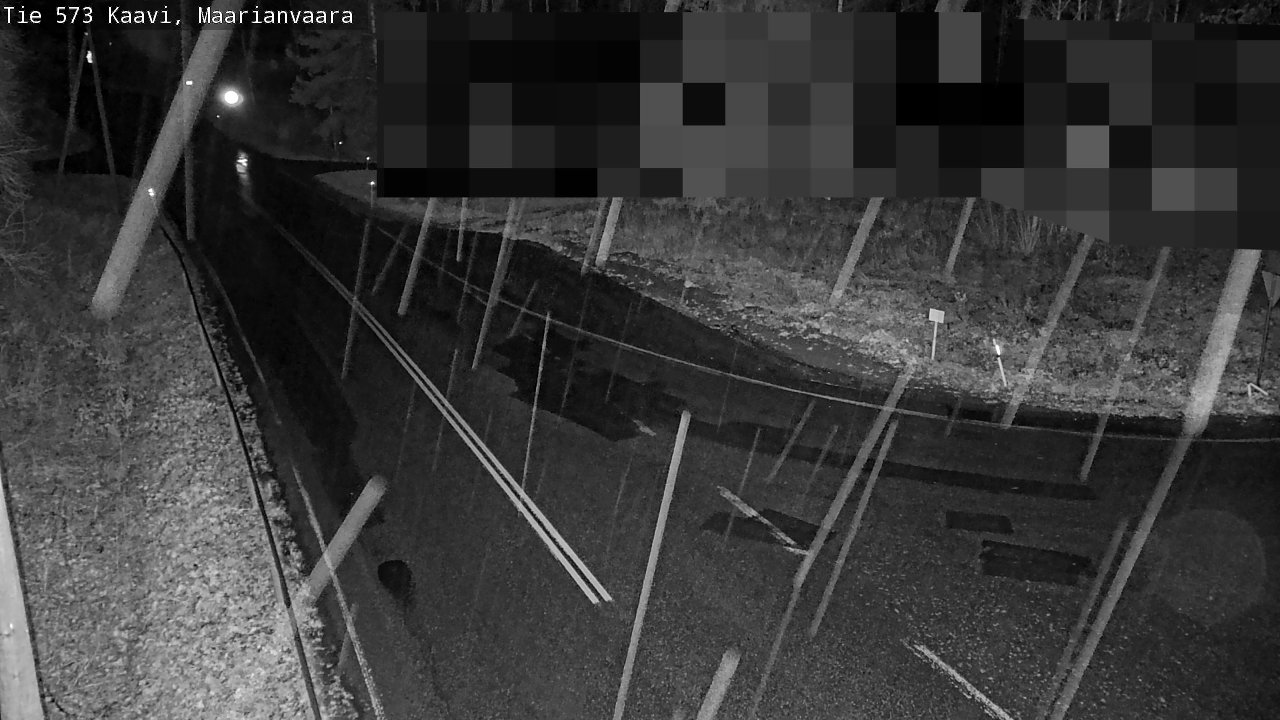 Weather Camera Image Väg 573 Kaavi, Maarianvaara, Kaavi, Pohjois-Savo