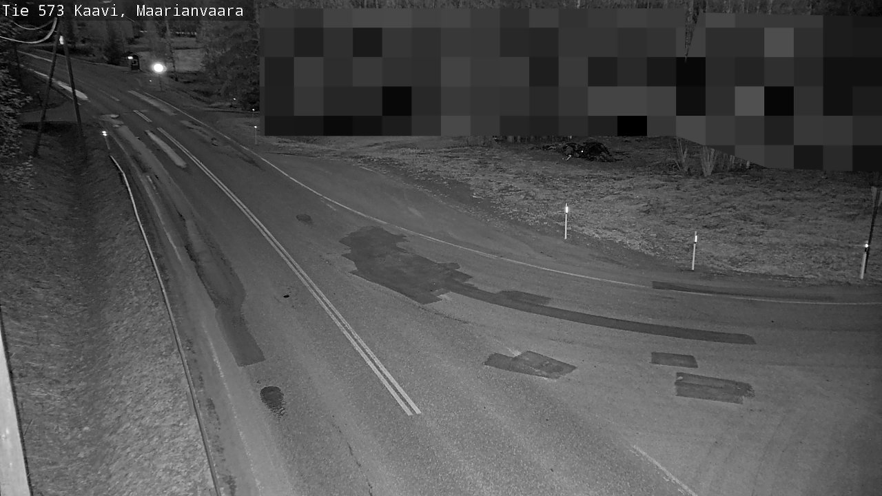 Weather Camera Image Väg 573 Kaavi, Maarianvaara, Kaavi, Pohjois-Savo