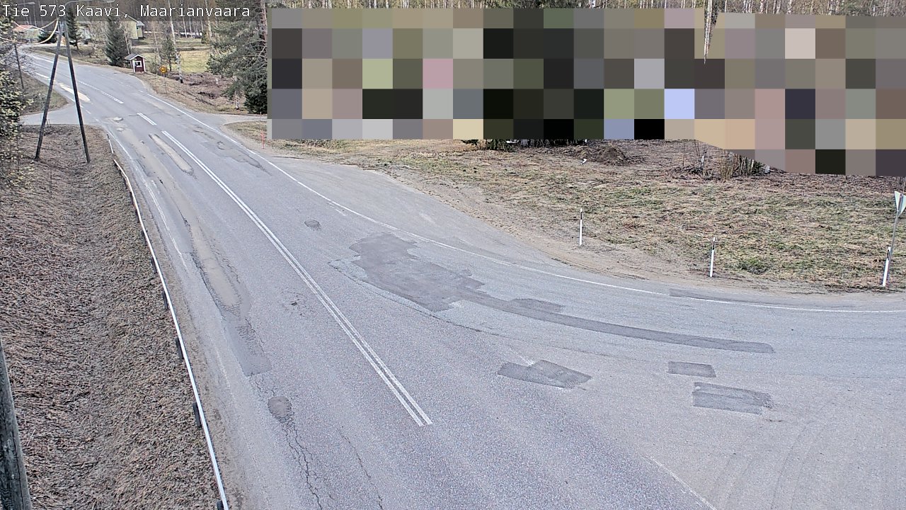 Kelikamerat Kuva Tie 573 Kaavi, Maarianvaara, Kaavi, Pohjois-Savo
