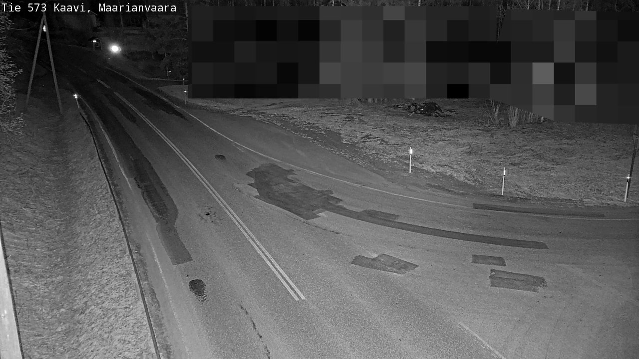 Weather Camera Image Väg 573 Kaavi, Maarianvaara, Kaavi, Pohjois-Savo