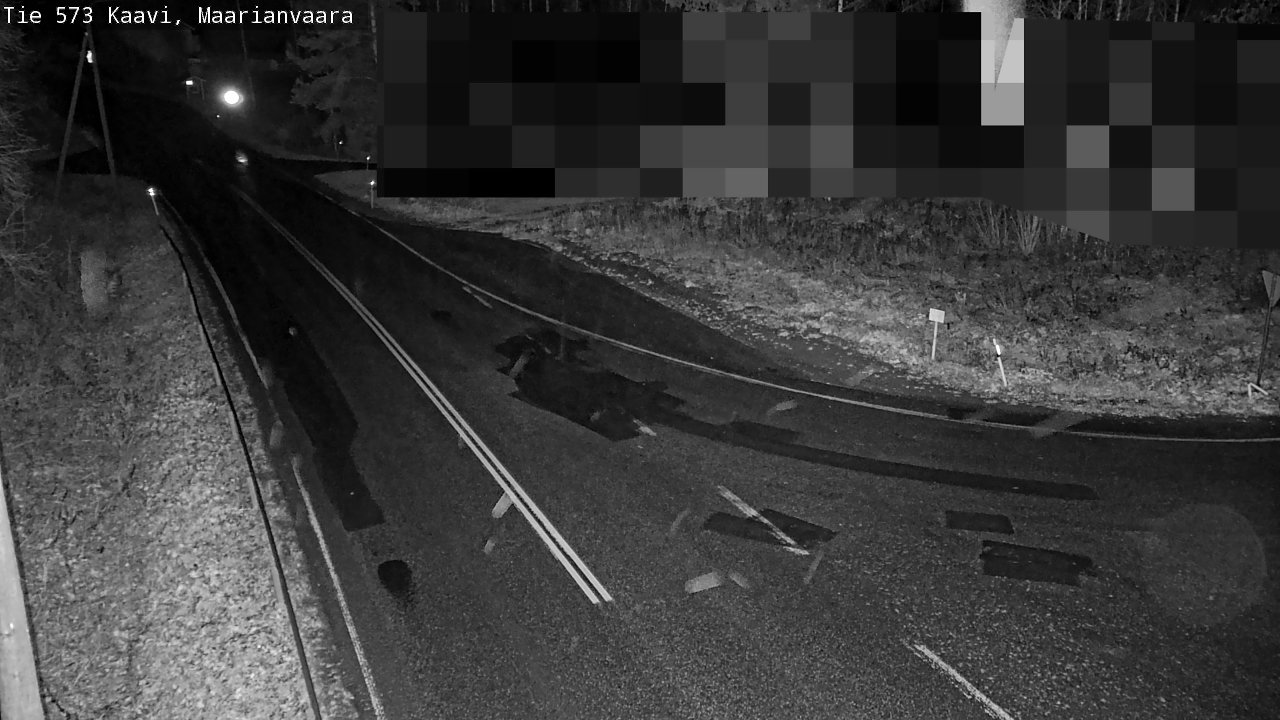 Weather Camera Image Road 573 Kaavi, Maarianvaara, Kaavi, Pohjois-Savo
