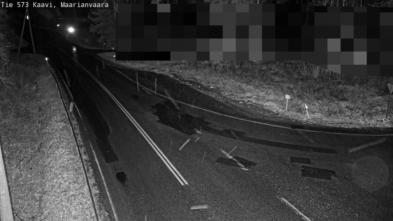 Weather Camera Image Road 573 Kaavi, Maarianvaara, Kaavi, Pohjois-Savo