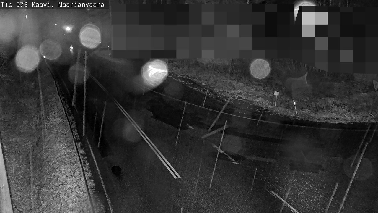 Weather Camera Image Väg 573 Kaavi, Maarianvaara, Kaavi, Pohjois-Savo