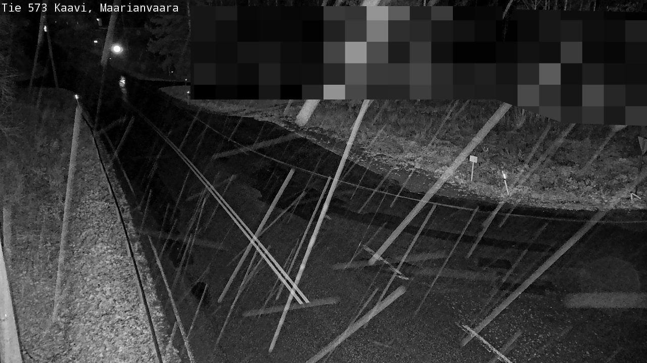 Weather Camera Image Väg 573 Kaavi, Maarianvaara, Kaavi, Pohjois-Savo