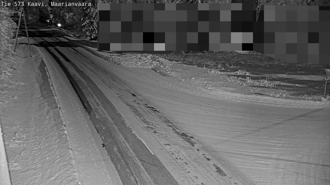 Weather Camera Image Road 573 Kaavi, Maarianvaara, Kaavi, Pohjois-Savo