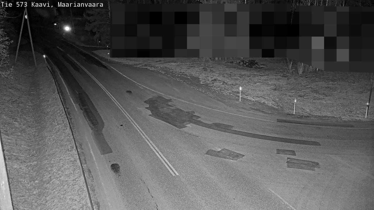 Weather Camera Image Väg 573 Kaavi, Maarianvaara, Kaavi, Pohjois-Savo
