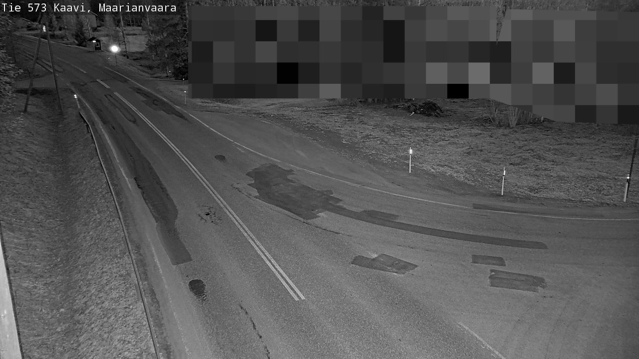 Weather Camera Image Väg 573 Kaavi, Maarianvaara, Kaavi, Pohjois-Savo