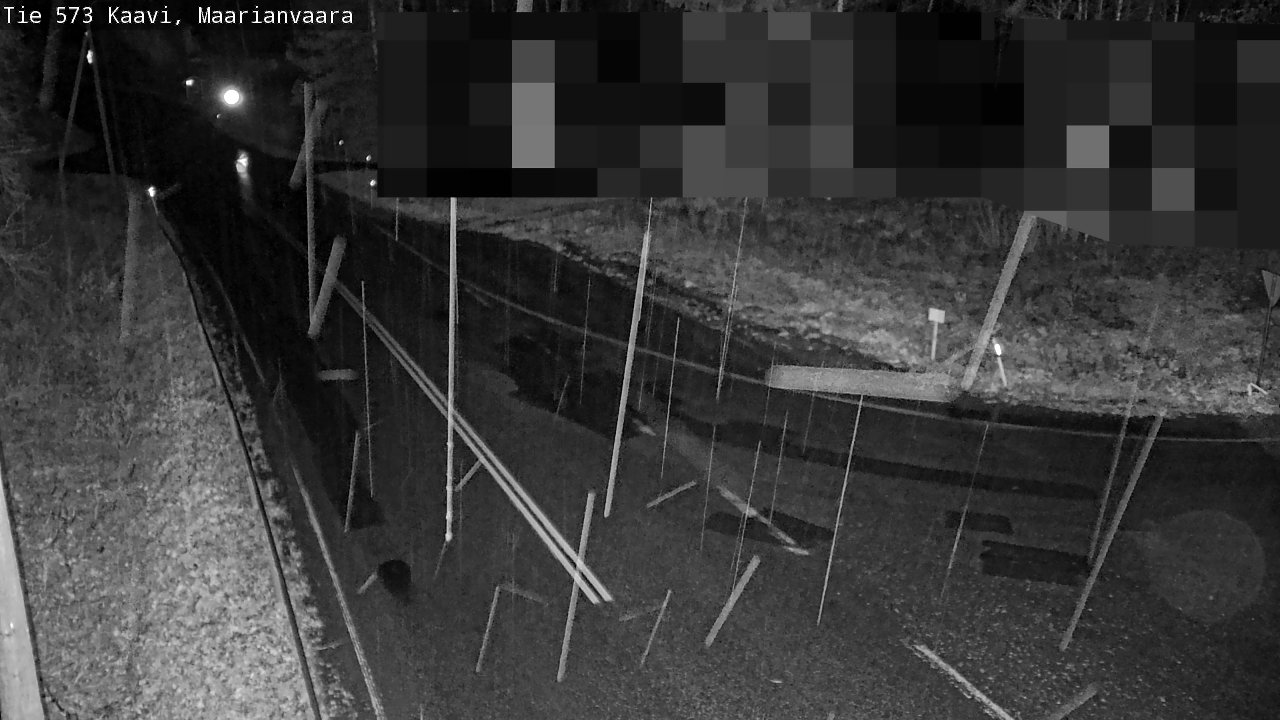 Weather Camera Image Väg 573 Kaavi, Maarianvaara, Kaavi, Pohjois-Savo