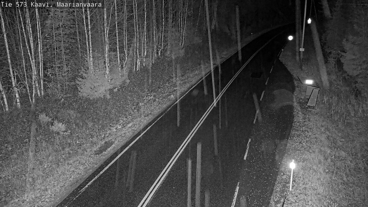 Weather Camera Image Väg 573 Kaavi, Maarianvaara, Kaavi, Pohjois-Savo