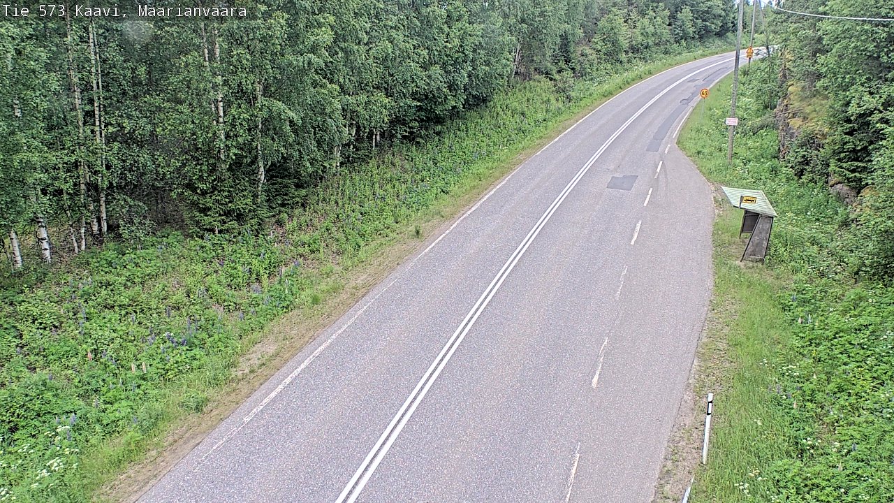 Kelikamerat Kuva Tie 573 Kaavi, Maarianvaara, Kaavi, Pohjois-Savo