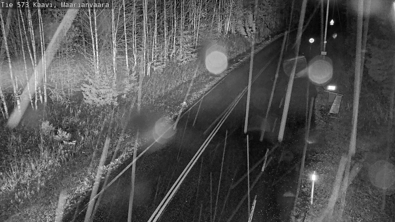 Weather Camera Image Väg 573 Kaavi, Maarianvaara, Kaavi, Pohjois-Savo