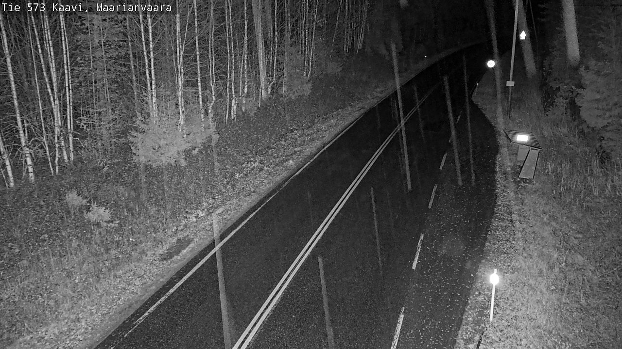Weather Camera Image Väg 573 Kaavi, Maarianvaara, Kaavi, Pohjois-Savo