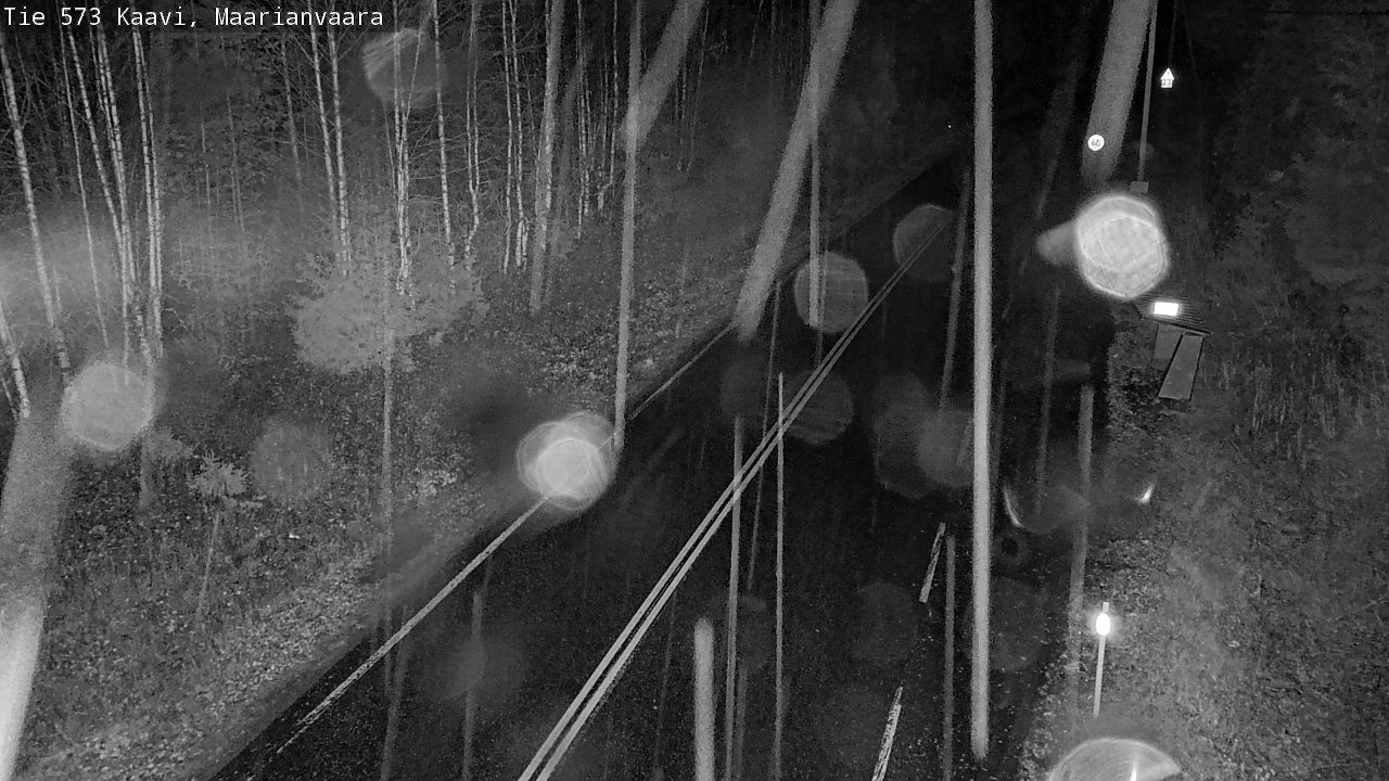 Weather Camera Image Väg 573 Kaavi, Maarianvaara, Kaavi, Pohjois-Savo