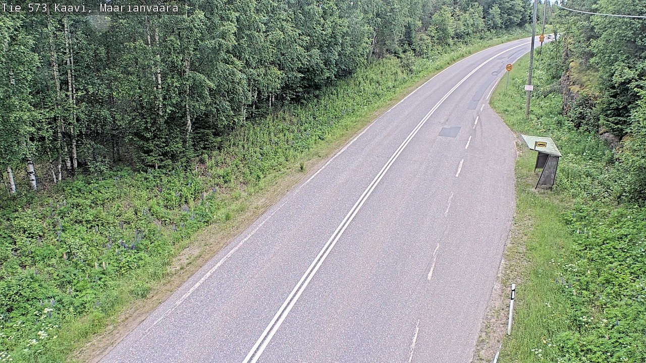 Kelikamerat Kuva Tie 573 Kaavi, Maarianvaara, Kaavi, Pohjois-Savo