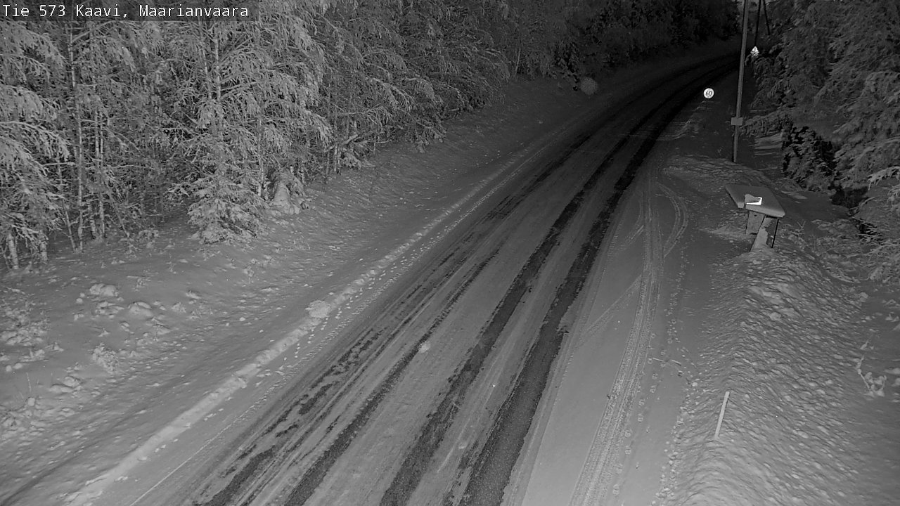 Weather Camera Image Road 573 Kaavi, Maarianvaara, Kaavi, Pohjois-Savo