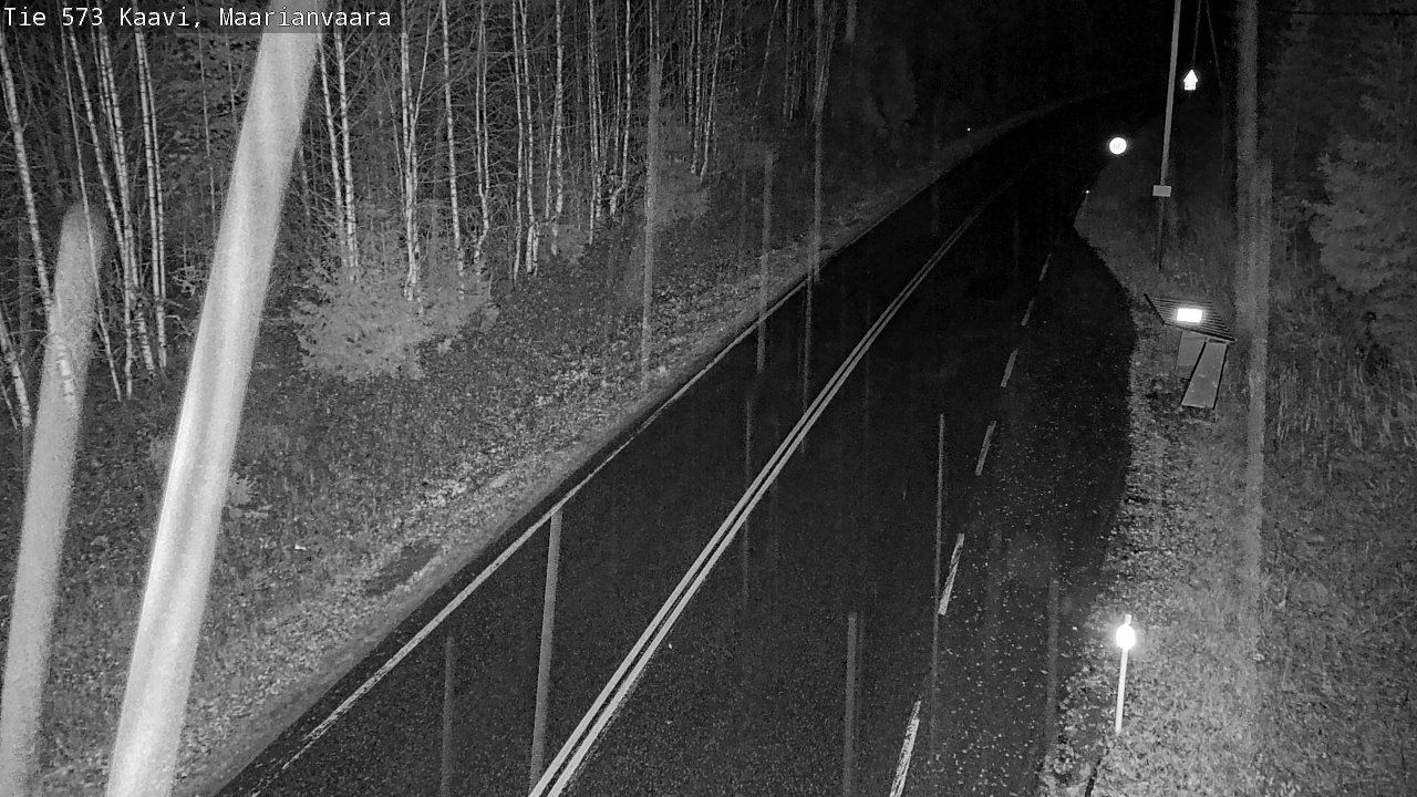 Weather Camera Image Väg 573 Kaavi, Maarianvaara, Kaavi, Pohjois-Savo