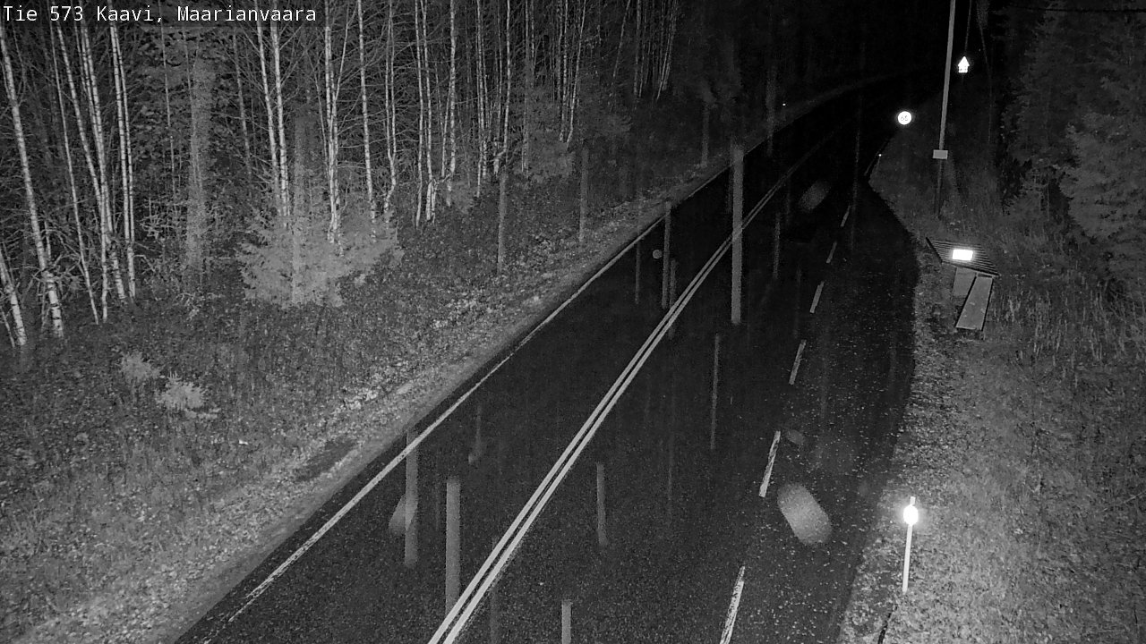 Weather Camera Image Road 573 Kaavi, Maarianvaara, Kaavi, Pohjois-Savo