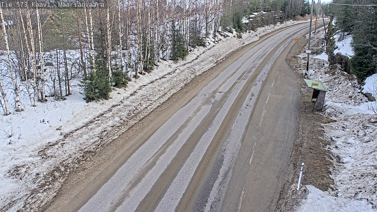 Kelikamerat Kuva Tie 573 Kaavi, Maarianvaara, Kaavi, Pohjois-Savo