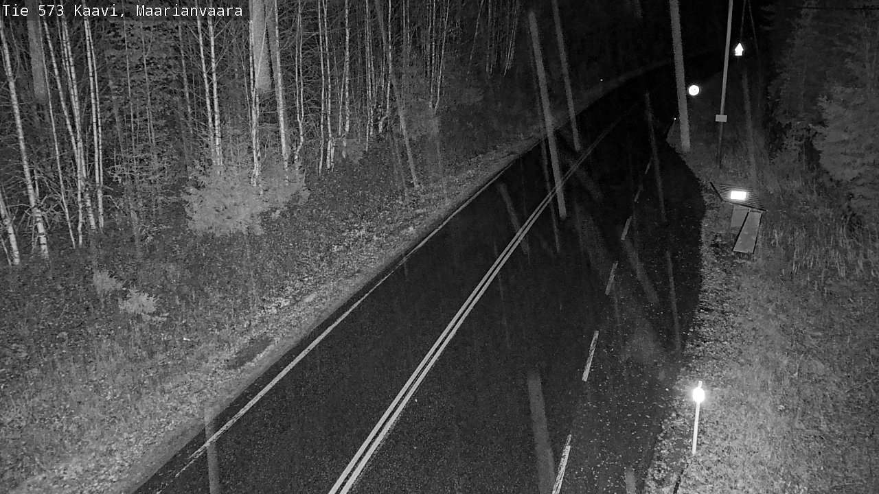 Weather Camera Image Väg 573 Kaavi, Maarianvaara, Kaavi, Pohjois-Savo