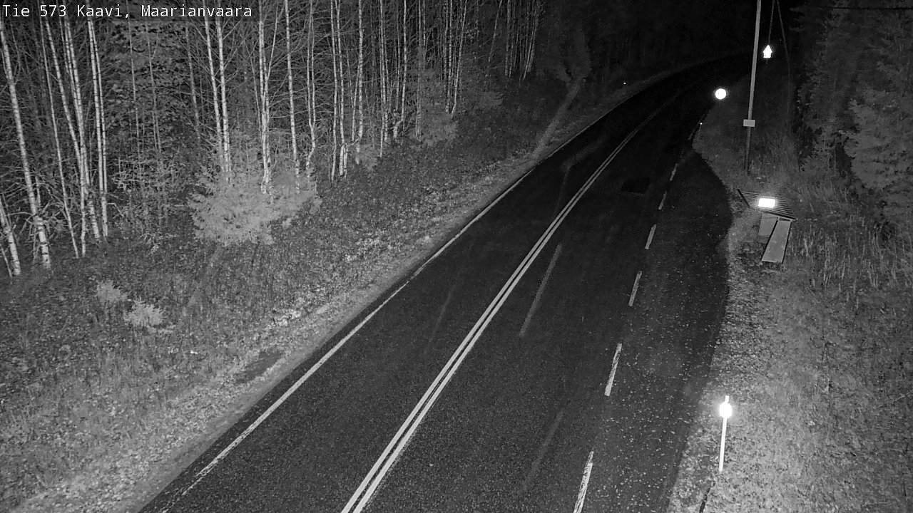 Weather Camera Image Road 573 Kaavi, Maarianvaara, Kaavi, Pohjois-Savo
