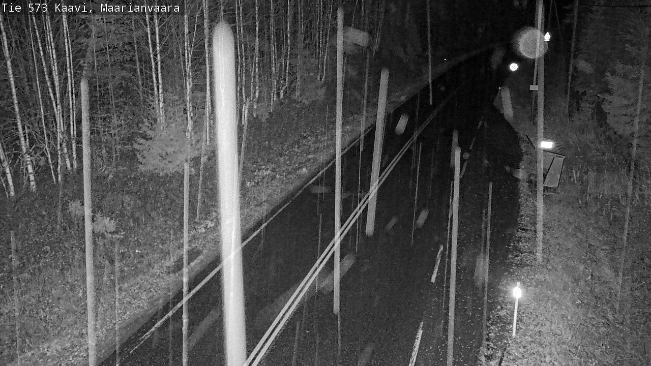 Weather Camera Image Väg 573 Kaavi, Maarianvaara, Kaavi, Pohjois-Savo