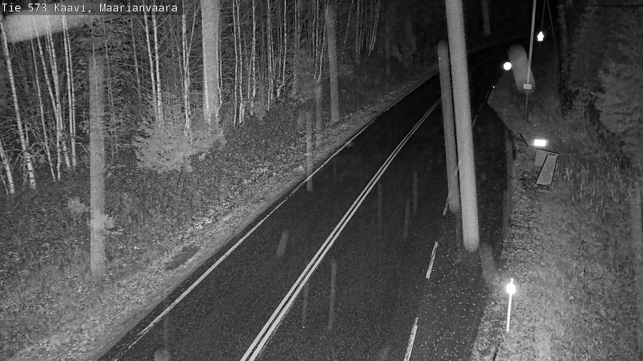 Weather Camera Image Road 573 Kaavi, Maarianvaara, Kaavi, Pohjois-Savo